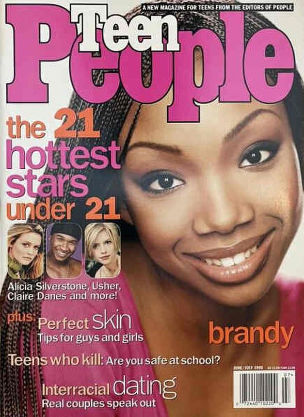 TEEN PEOPLE magazine side cover  June/July 1998