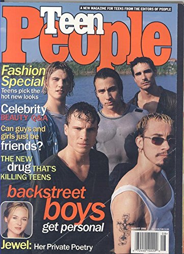 TEEN PEOPLE magazine side cover  August 1998