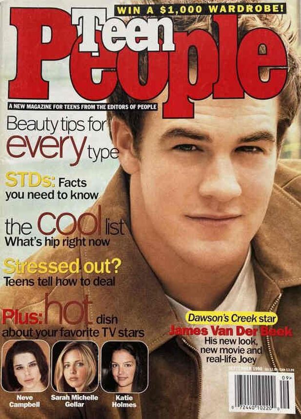 TEEN PEOPLE magazine side cover  September 1998