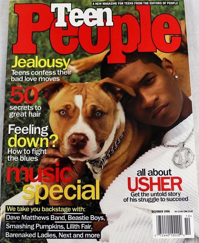 TEEN PEOPLE magazine side cover  October 1998
