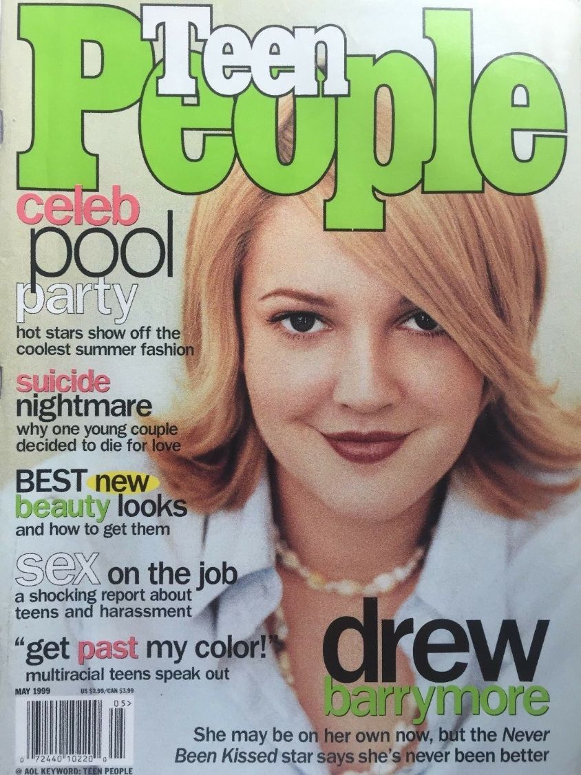 TEEN PEOPLE magazine side cover  May 1999