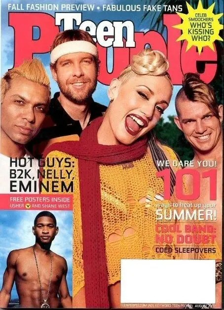 TEEN PEOPLE magazine side cover  Special Fall 2002