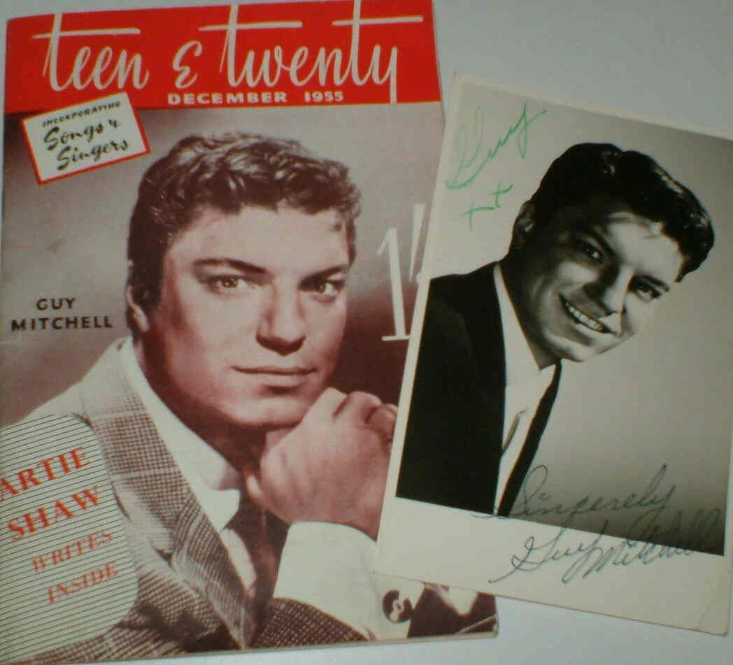 TEEN AND TWENTY magazine side cover December 1955