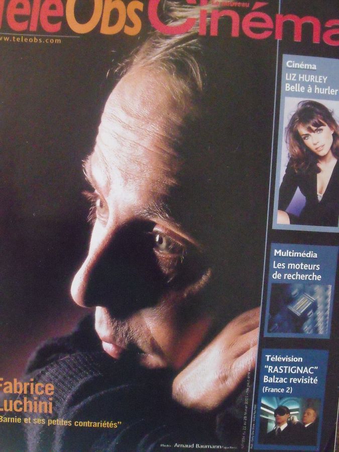 TELE CINE OBS magazine side cover Issue 1894   2001