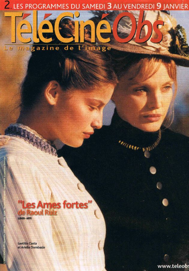TELE CINE OBS magazine side cover Issue 2042-3 25 December 2003
