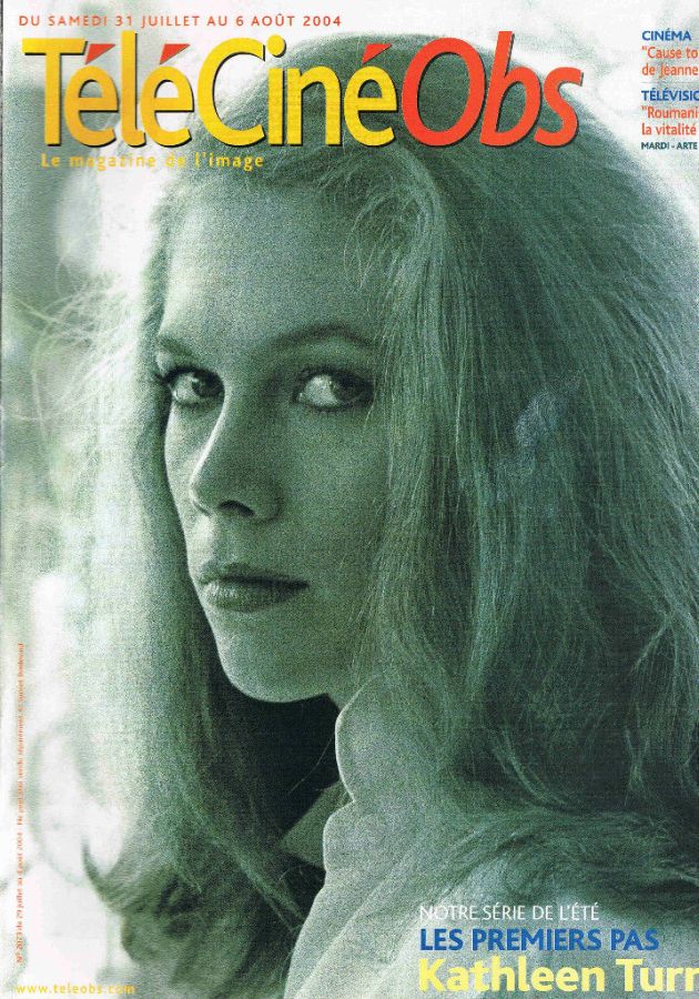 TELE CINE OBS magazine side cover Issue 2073 29 July 2004