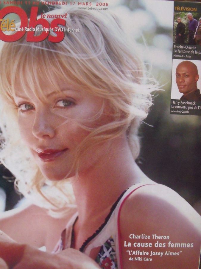 TELE CINE OBS magazine side cover Issue 2157  11 March 2006