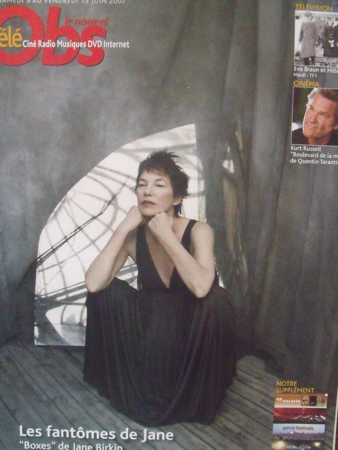 TELE CINE OBS magazine side cover Issue 2222   2007