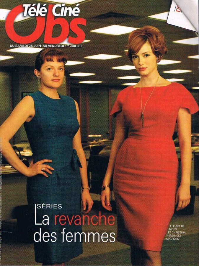 TELE CINE OBS magazine side cover Issue 2433 23 June 2011
