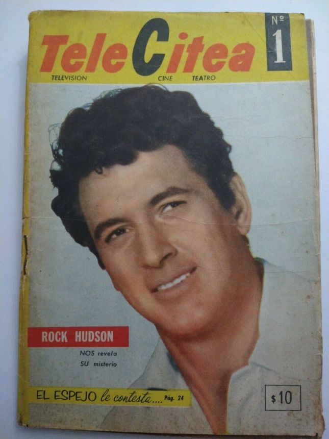 TELECITEA magazine side cover Issue 1   1960
