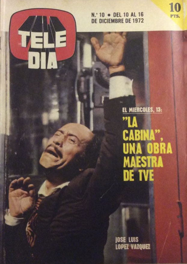 TELE DIA magazine side cover Issue 10 10 December 1972