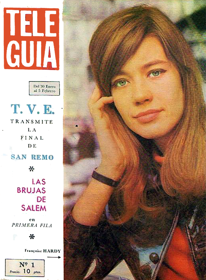 TELE GUIA magazine side cover Issue 1 30 January 1965