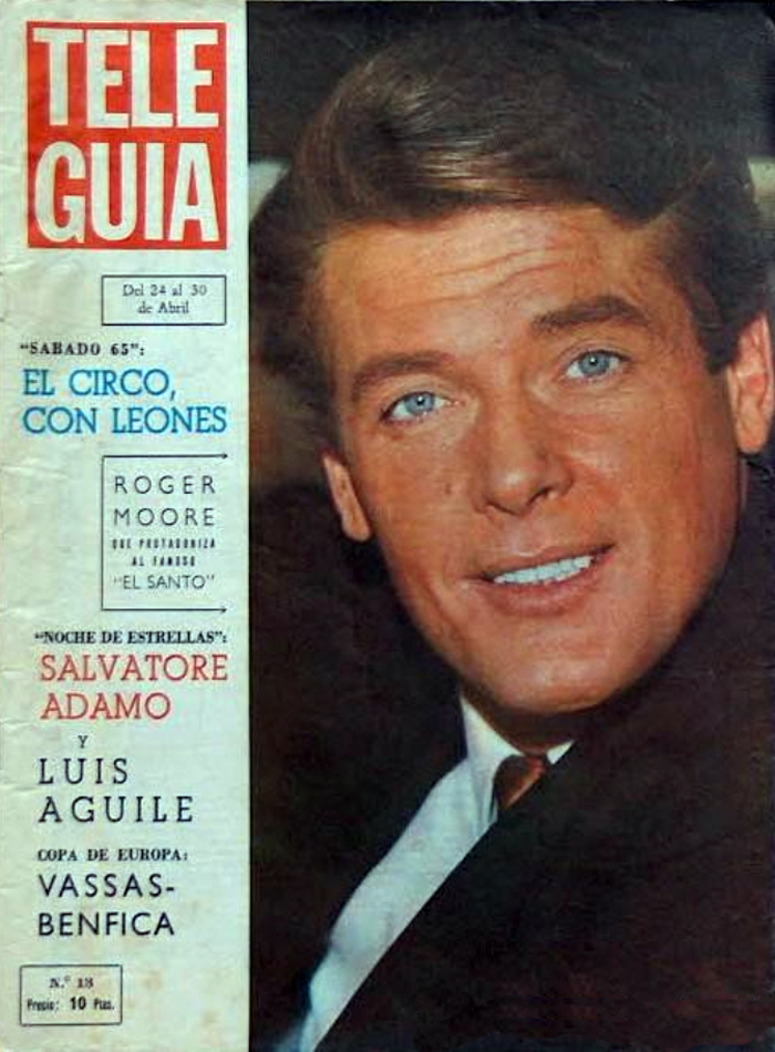 TELE GUIA magazine side cover Issue 13 24 April 1965