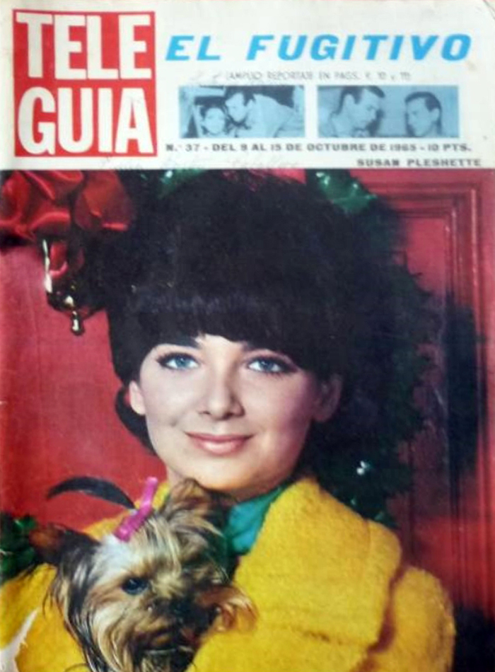 TELE GUIA magazine side cover Issue 37 9 October 1965