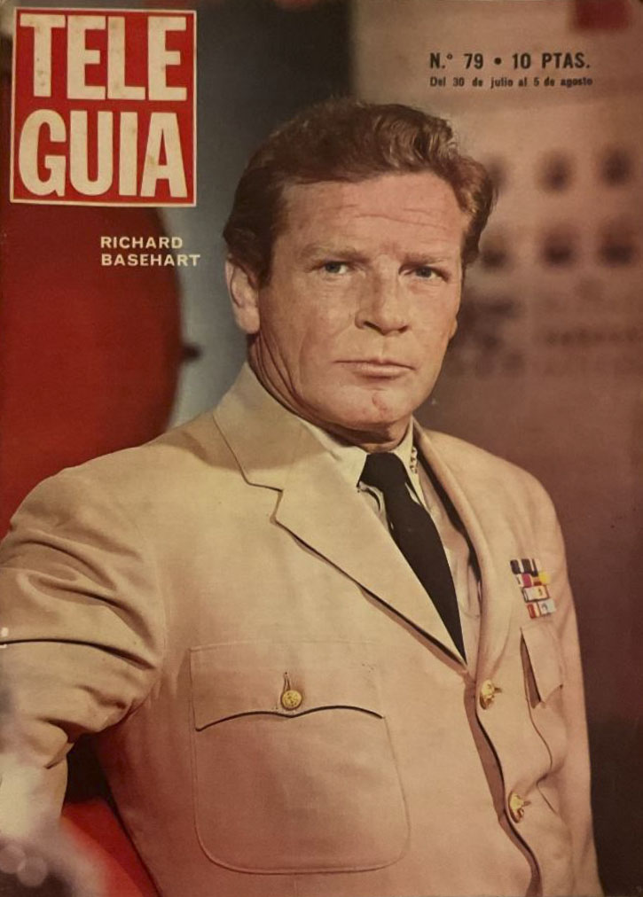 TELE GUIA magazine side cover Issue 79 30 July 1966