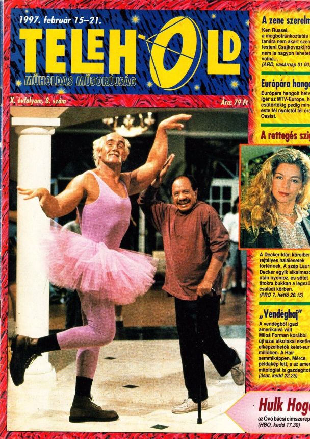 TELEHOLD magazine side cover 15 February 1997