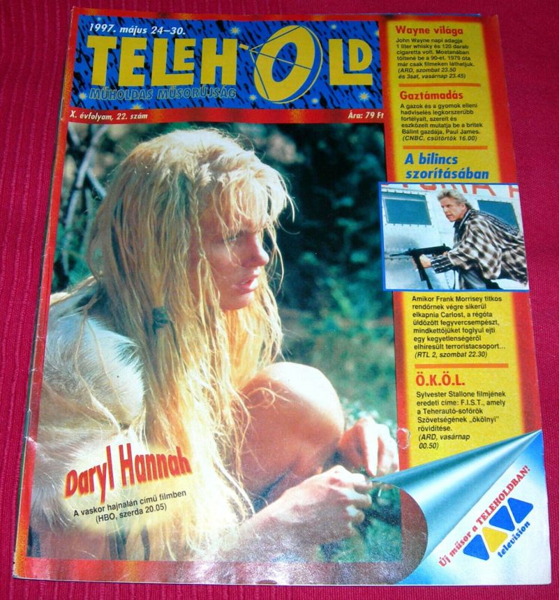 TELEHOLD magazine side cover 24 May 1997