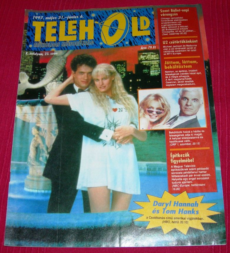 TELEHOLD magazine side cover 31 May 1997