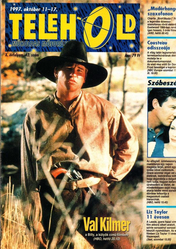 TELEHOLD magazine side cover 11 October 1997