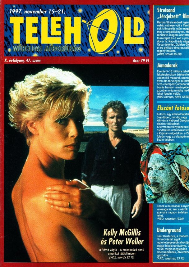TELEHOLD magazine side cover 15 November 1997