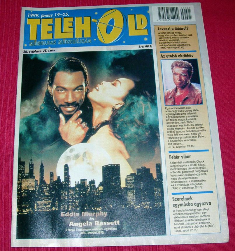 TELEHOLD magazine side cover 19 June 1999