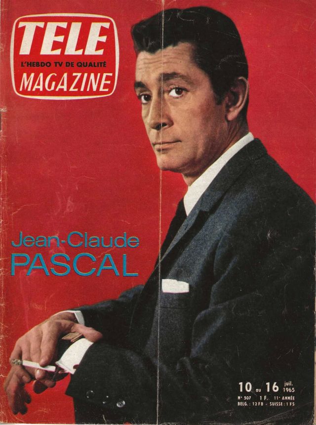 TELE MAGAZINE magazine side cover Issue 507 10 July 1965