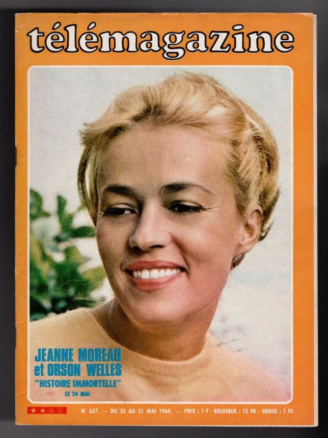 TELE MAGAZINE magazine side cover Issue 657 25 May 1968