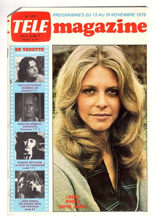 TELE MAGAZINE magazine side cover Issue 1097 13 November 1976
