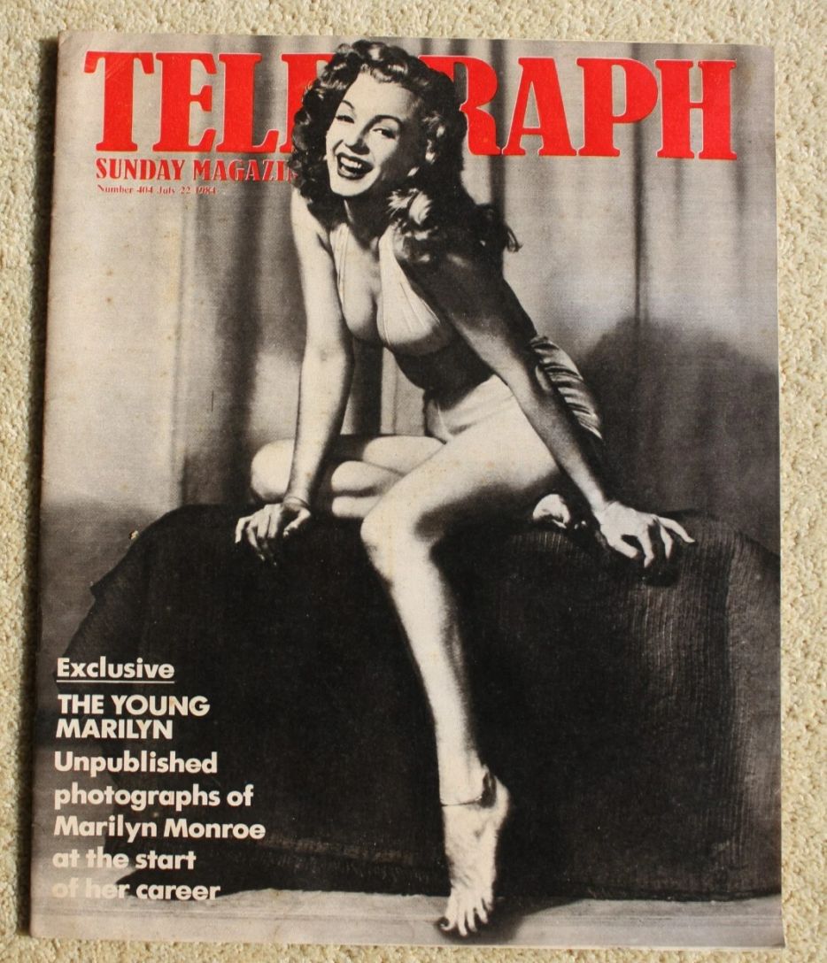 DAILY TELEGRAPH MAGAZINE magazine side cover Issue 404 22 July 1984