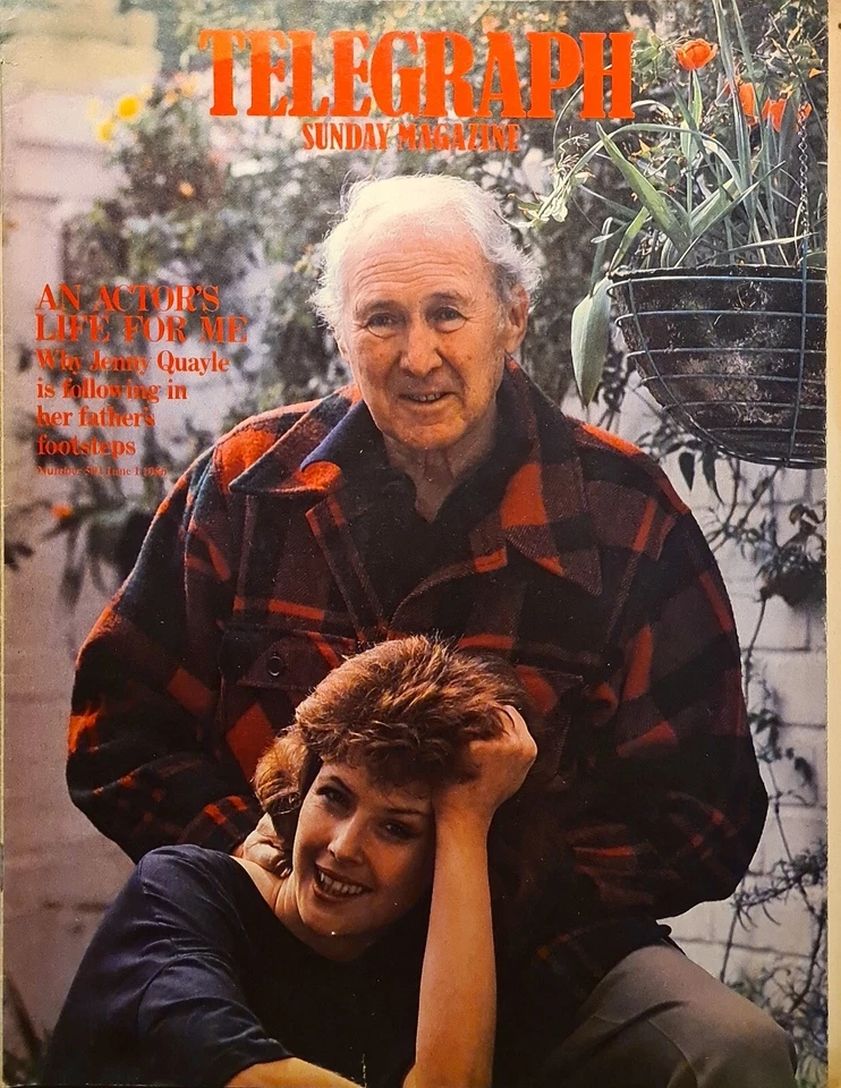 DAILY TELEGRAPH MAGAZINE magazine side cover Issue 501 1 June 1986