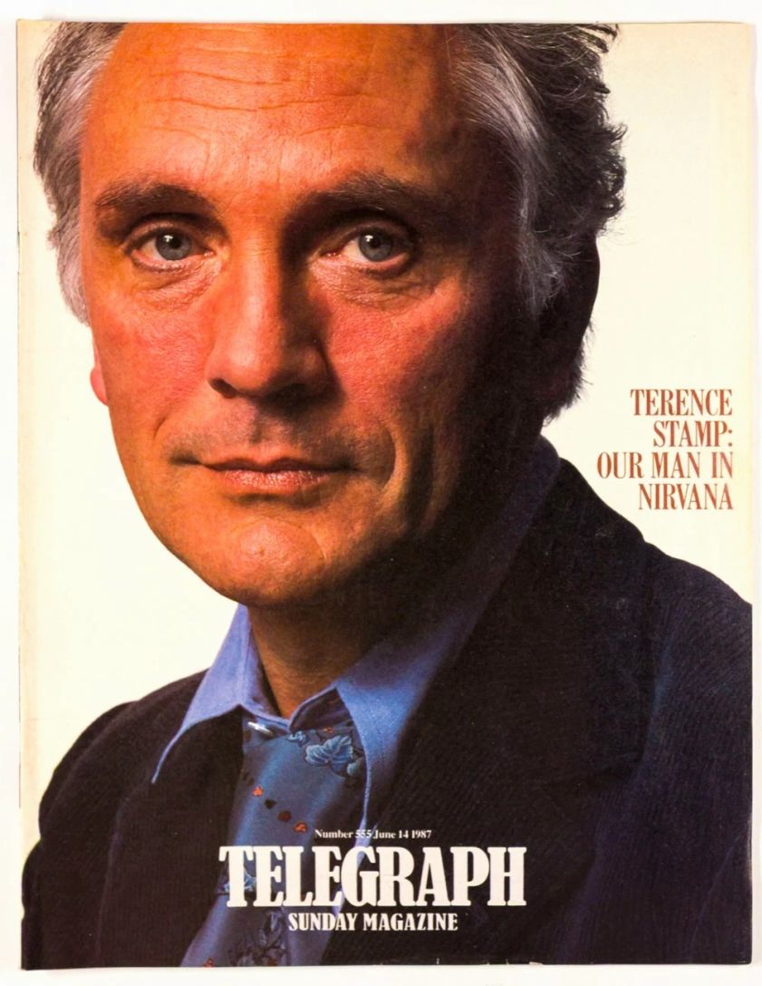 DAILY TELEGRAPH MAGAZINE magazine side cover Issue 555 14 June 1987