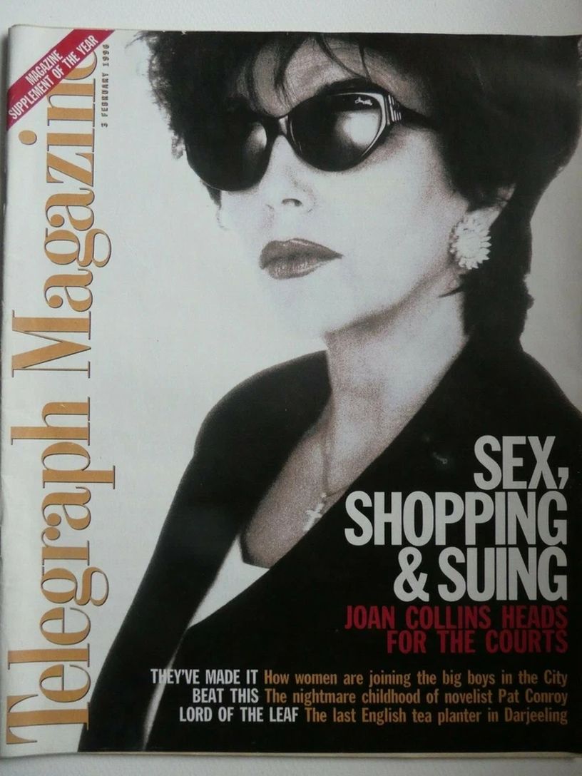 DAILY TELEGRAPH MAGAZINE magazine side cover 3 February 1996