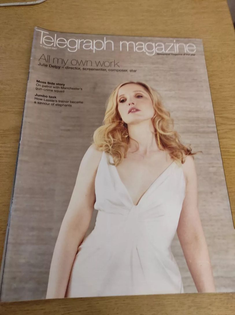 DAILY TELEGRAPH MAGAZINE magazine side cover 11 August 2007