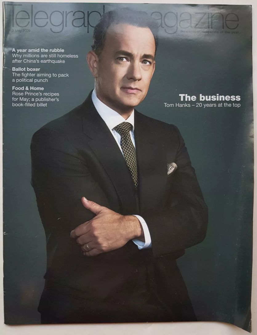 DAILY TELEGRAPH MAGAZINE magazine side cover 2 May 2009