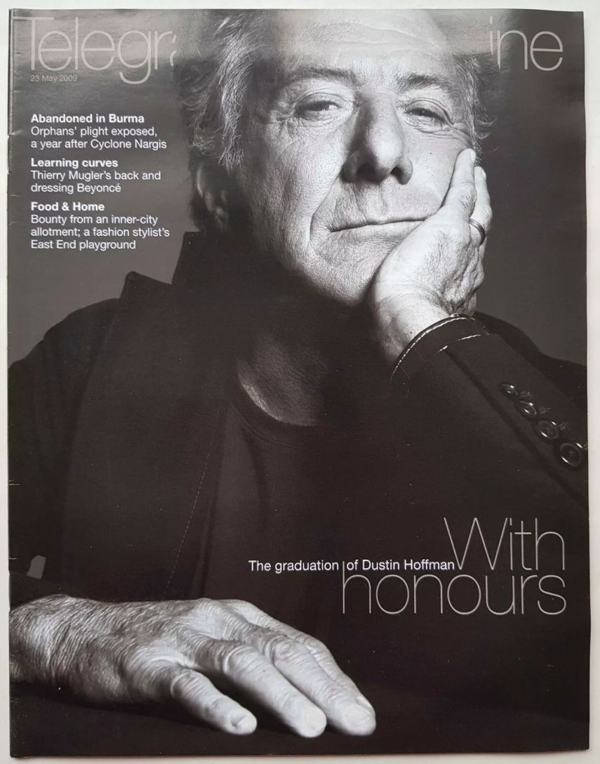DAILY TELEGRAPH MAGAZINE magazine side cover 23 May 2009