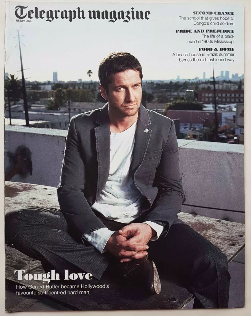 DAILY TELEGRAPH MAGAZINE magazine side cover 18 July 2009