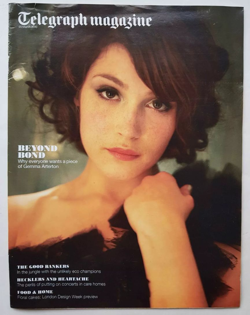 DAILY TELEGRAPH MAGAZINE magazine side cover 20 March 2010