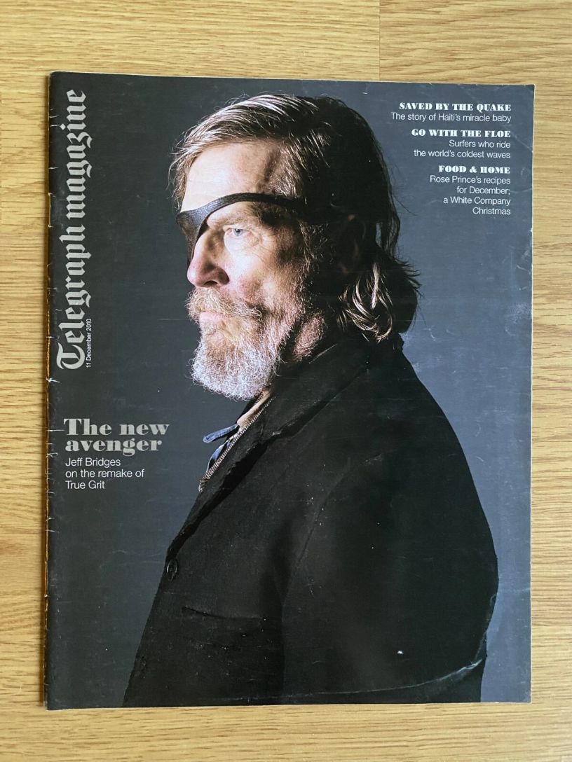 DAILY TELEGRAPH MAGAZINE magazine side cover 11 December 2010