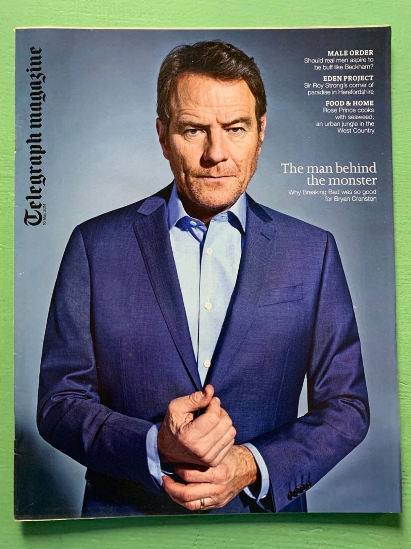 DAILY TELEGRAPH MAGAZINE magazine side cover 10 May 2014