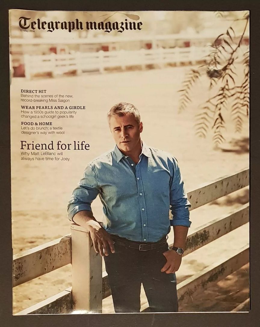 DAILY TELEGRAPH MAGAZINE magazine side cover 17 May 2014