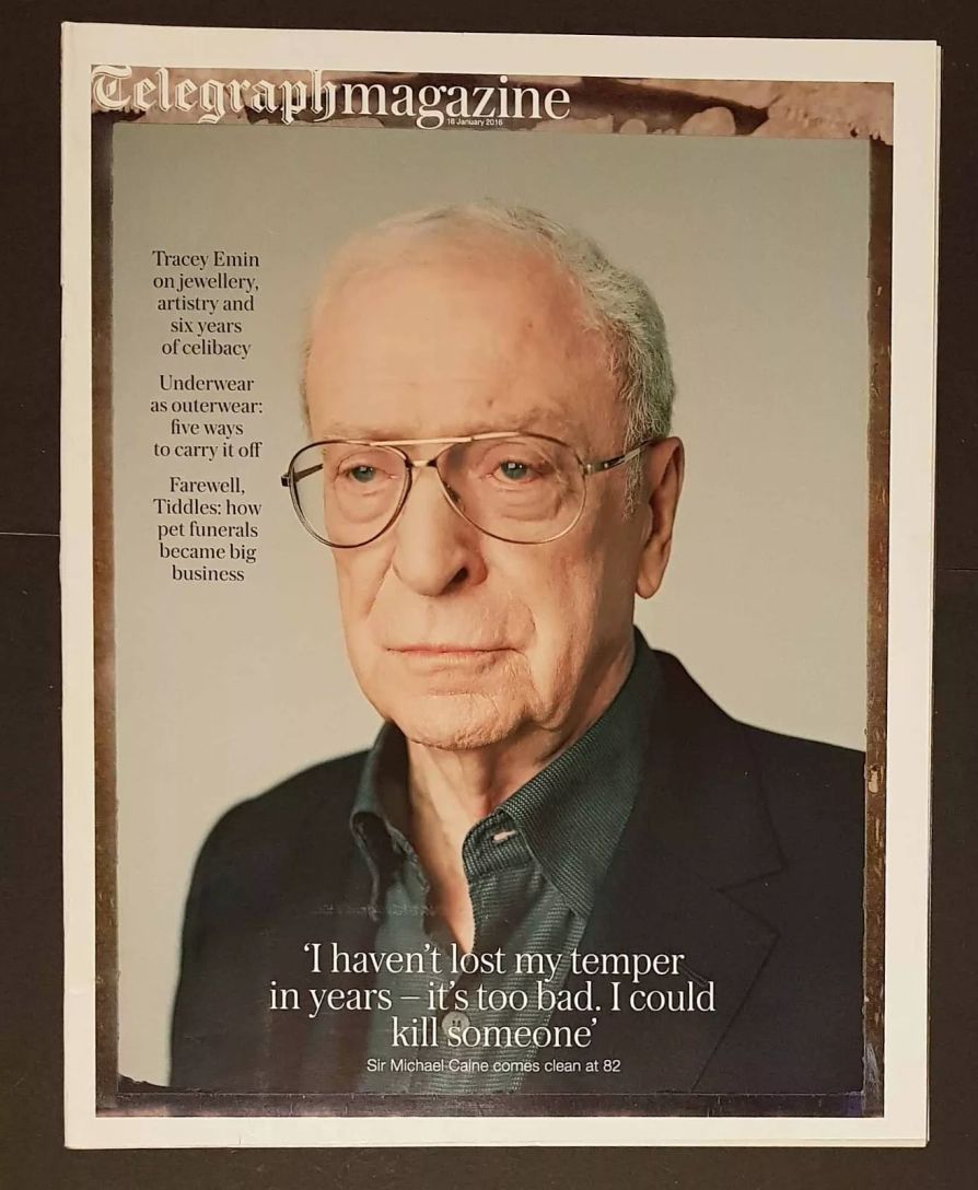 DAILY TELEGRAPH MAGAZINE magazine side cover 16 January 2016