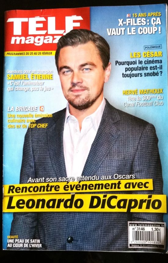 TELE MAGAZINE magazine side cover 20 February 2016
