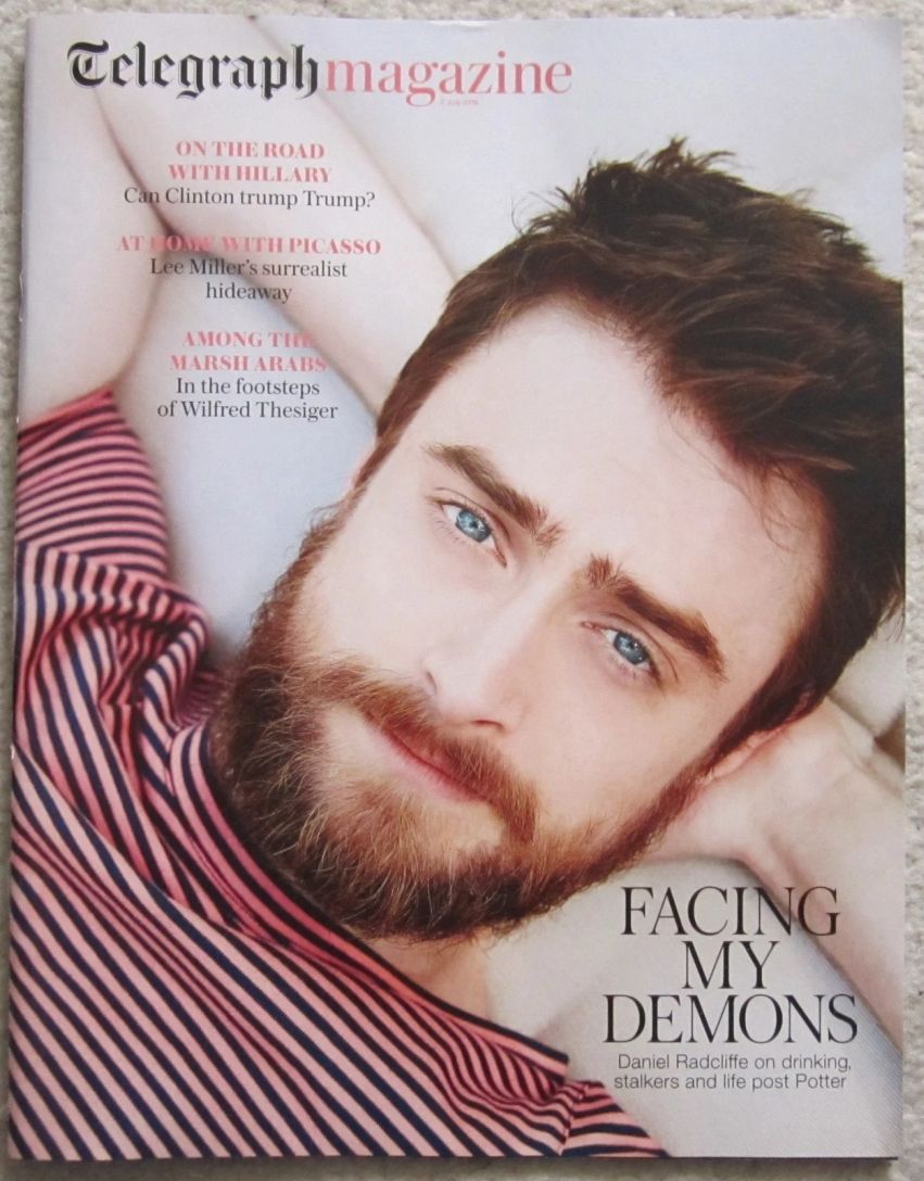DAILY TELEGRAPH MAGAZINE magazine side cover 2 July 2016