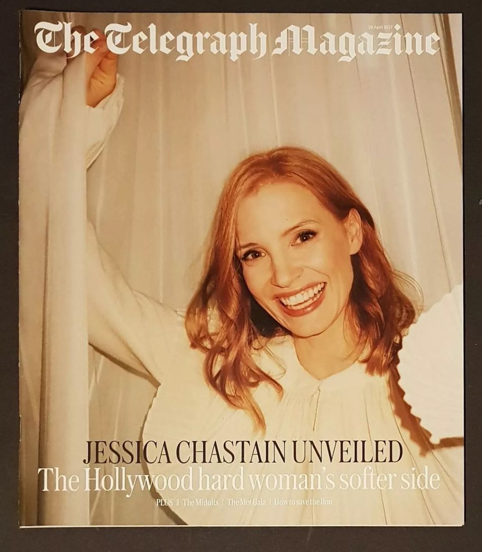 DAILY TELEGRAPH MAGAZINE magazine side cover 29 April 2017
