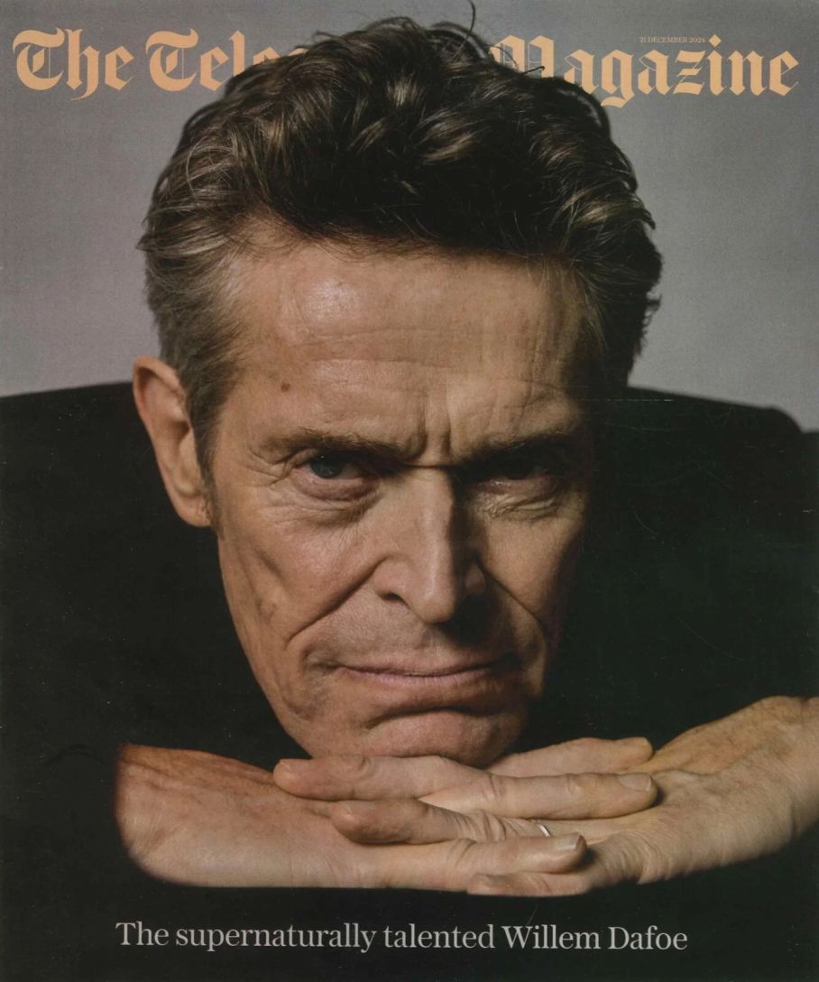 DAILY TELEGRAPH MAGAZINE magazine side cover 21 December 2024