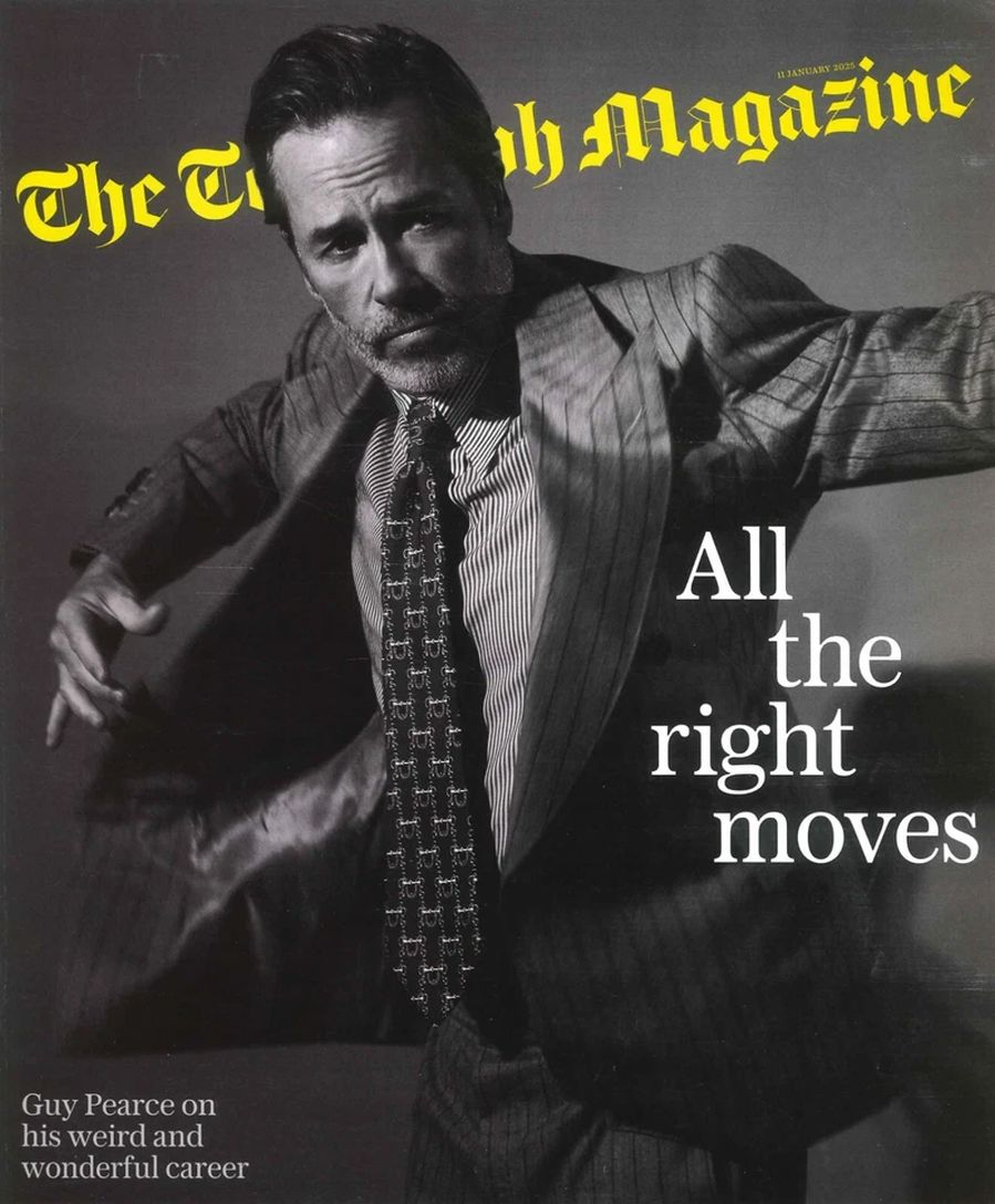 DAILY TELEGRAPH MAGAZINE magazine side cover 11 January 2025