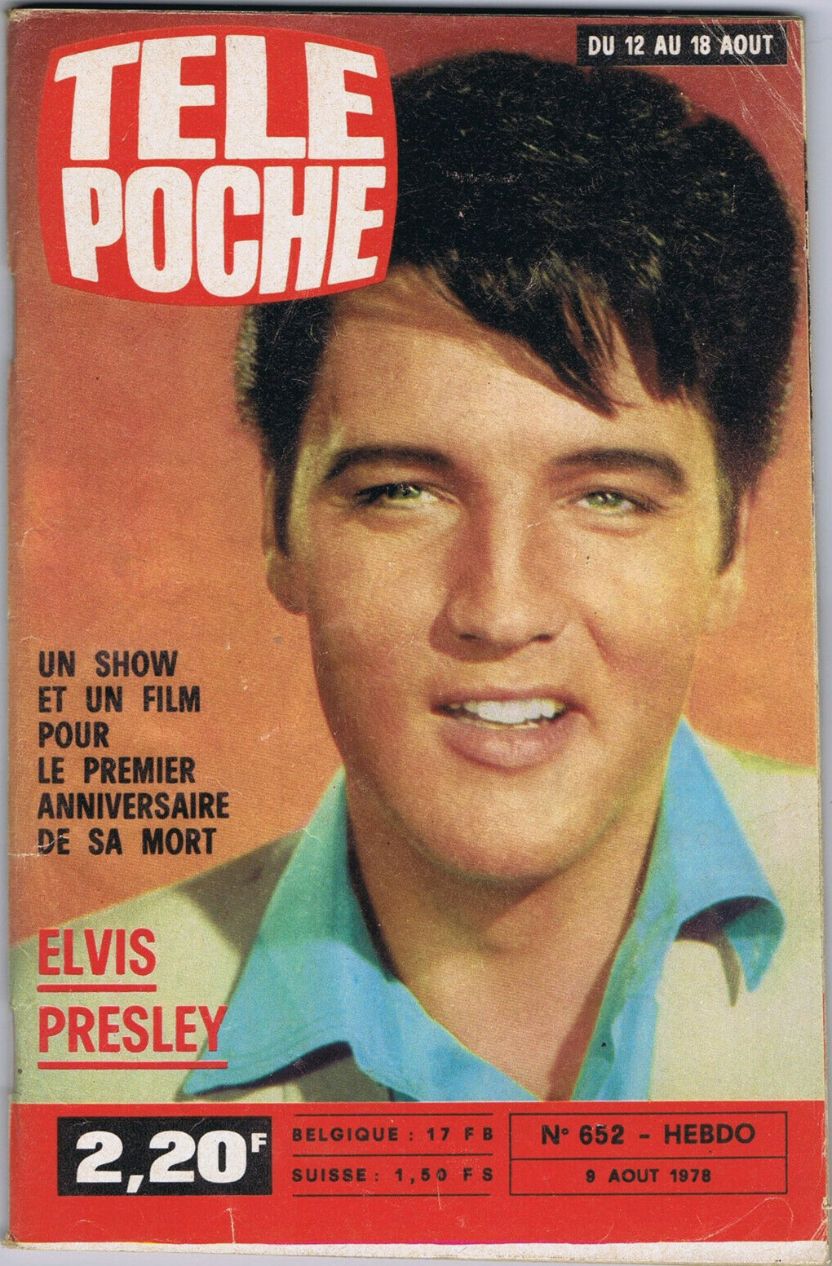 TELEPOCHE magazine side cover Issue 652 8 August 1978