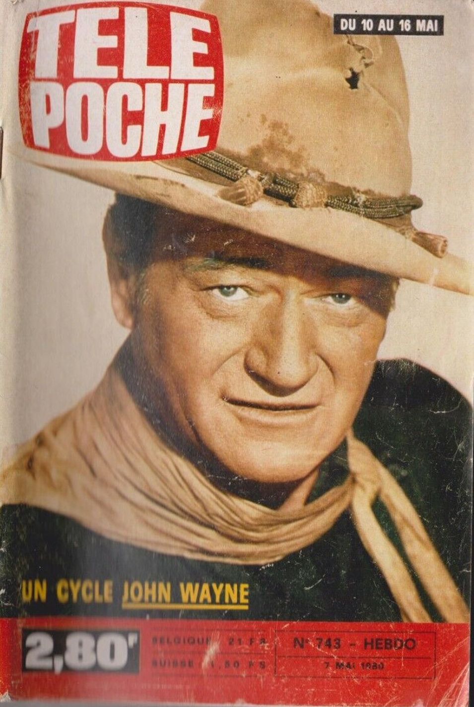 TELEPOCHE magazine side cover Issue 743  May 1980