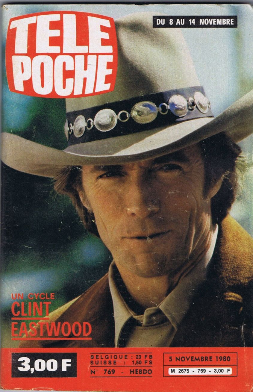 TELEPOCHE magazine side cover Issue 769 4 November 1980