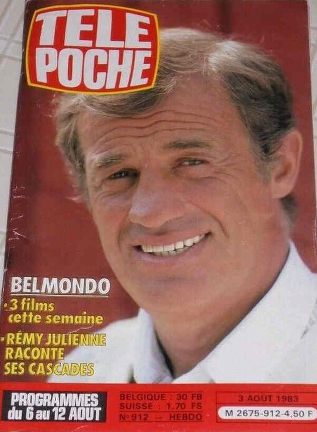 TELEPOCHE magazine side cover Issue 912 3 August 1983